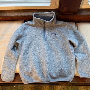 Patagonia Blue-Grey Los Gatos 1/4 Zip Fleece